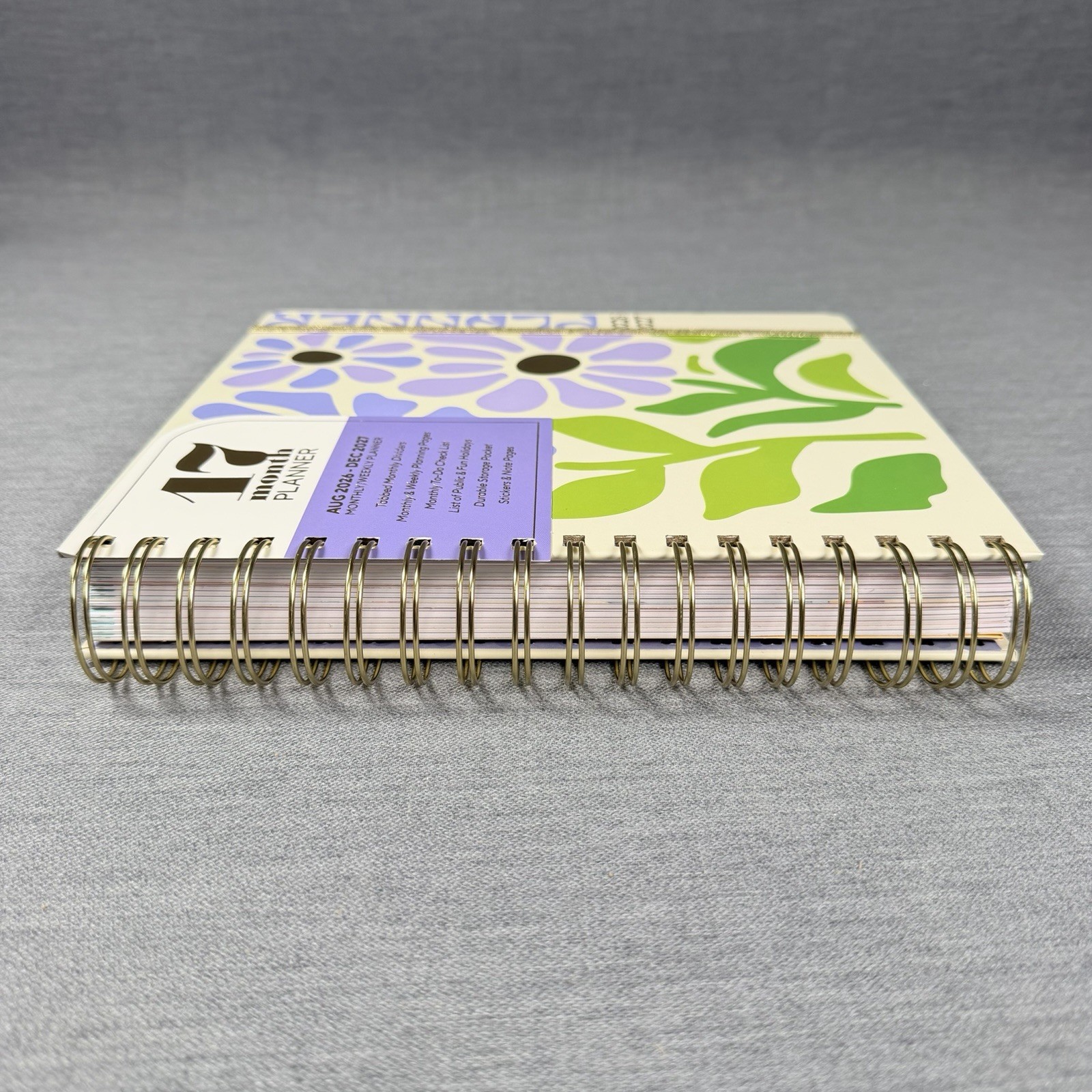 Creative Expert 17 Month Planner AUG 2026 – DEC 2027 Monthly/Weekly Planner