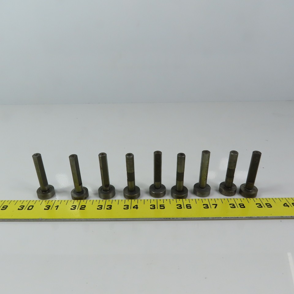 Carbon Steel Counter Bore Pilot 11/16″ x 5/16″ x 1/4″ Depth Lot of 9