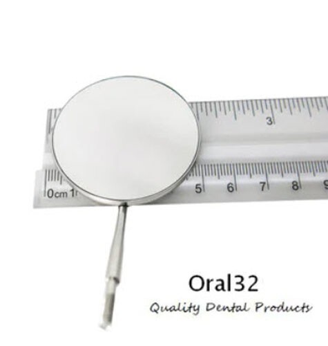 ORAL32 – DENTAL ORAL PHOTO MIRROR, ROUND 2 INCHES WITH HANDL