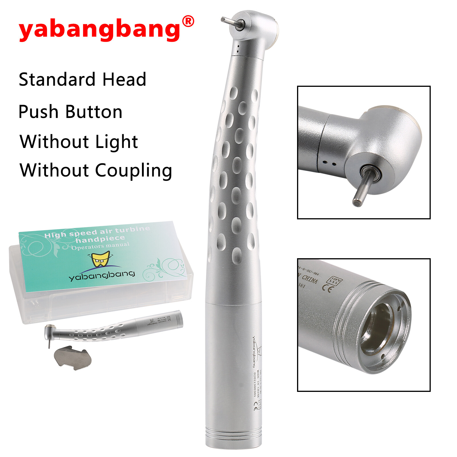 1-5* KaV Style Dental High Speed Handpiece GB4 /4Hole Quick Coupler Swivel