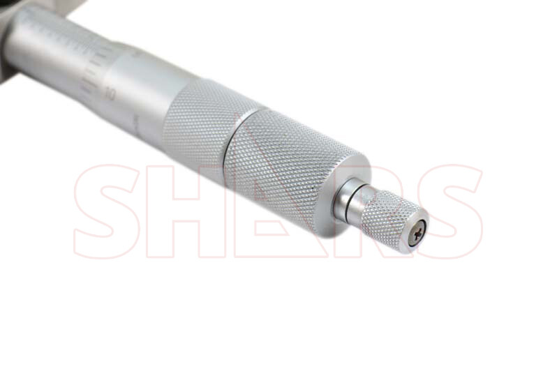 SHARS 0-4″ DEPTH MICROMETER 4″BASE Graduations .001″ Accuracy .0002″ NEW P}