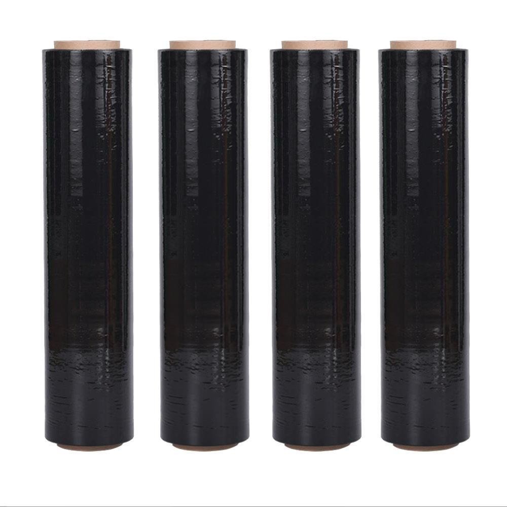 4 Rolls 18″ x 1500FT 80GA Pallet Wrap Stretch Film Shrink Hand Wrap Shipping NEW