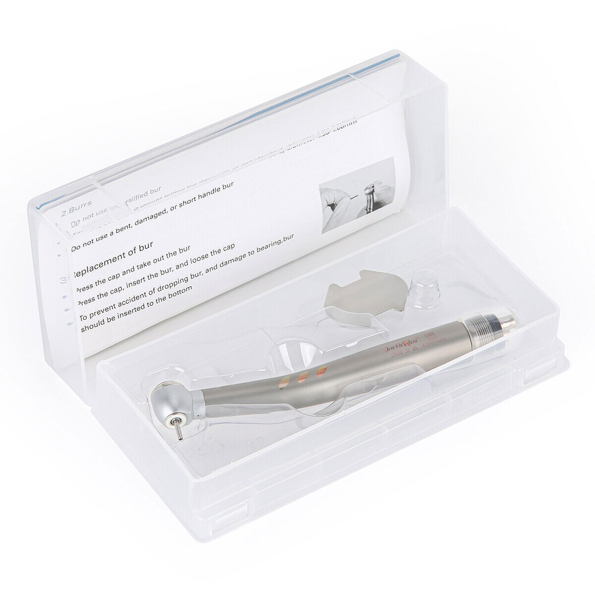 Joydental Dental E-generator Shadowless Ring LED High Speed Handpiece 4 Holes M4