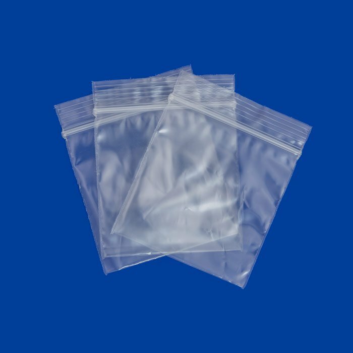 1000pc Zip Seal Bags 2mil Square Clear Poly 2×2 Small Baggies 2″ x 2″ Reclosable