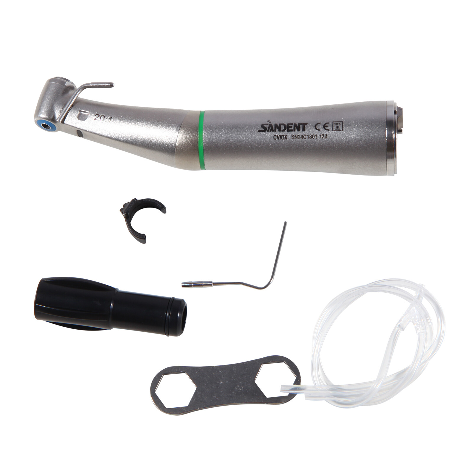 SANDENT Dental Surgical Implant 20:1 LED Fiber Optic Contra Angle Handpiece NSK
