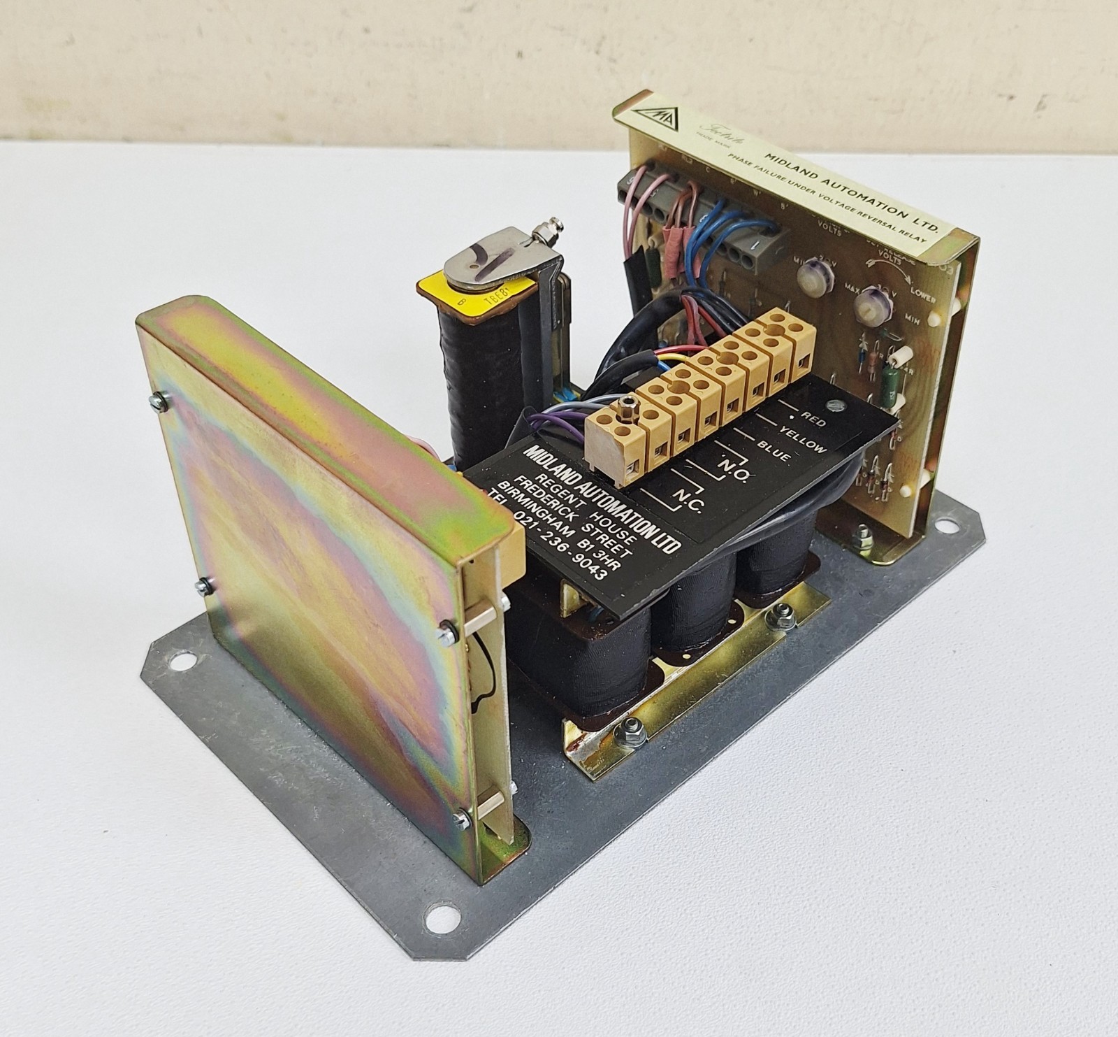 Midland Automation BEP0103 Undervoltage Reversal Relay 380-440V 50-60Hz 3P