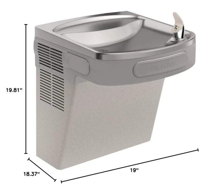 Elkay | EZSDL | Wall Mount | ADA Cooler Non-Filtered Non-Refrigerated Light Gray
