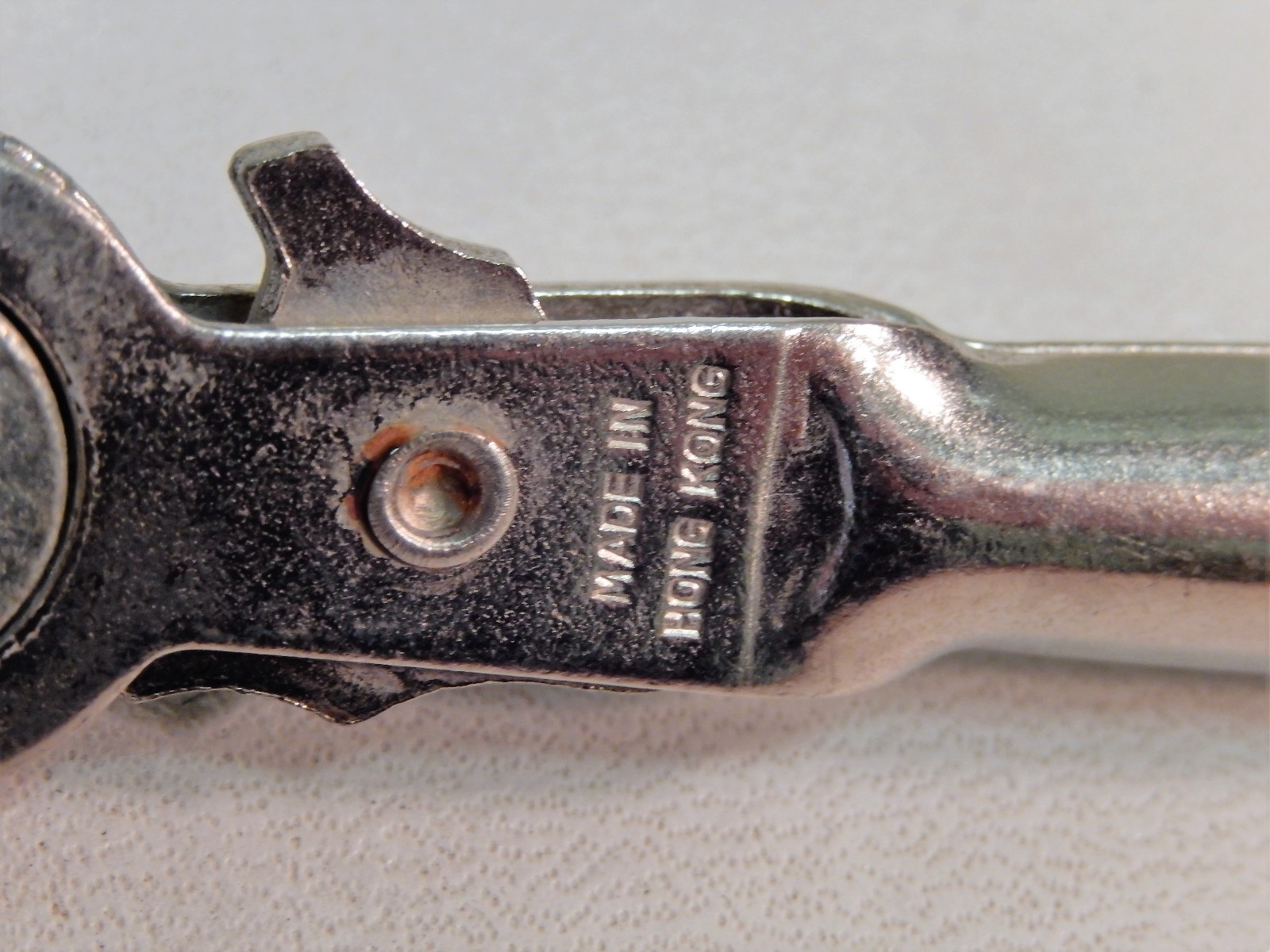 Vintage 1/4″ Drive Ratchet Made in Hong Kong