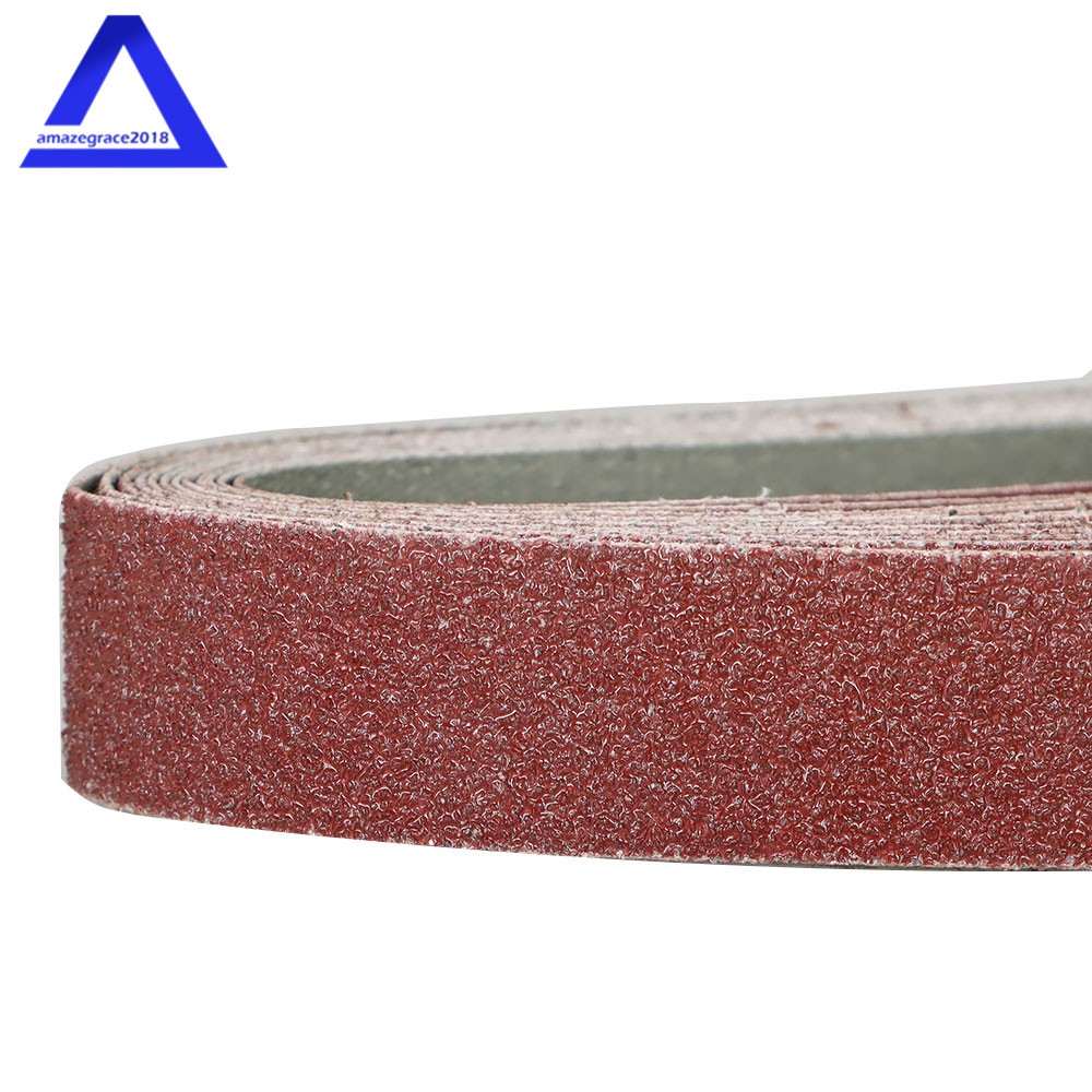 12 Pack 1″ × 42″ 60 80 120 150 240 400 Grit Aluminum Oxide Belt Sanding Belts US