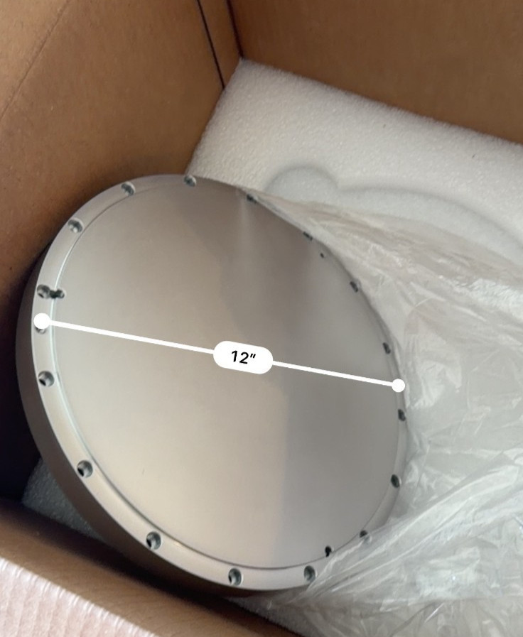 12-inch semiconductor electrostatic chuck assembly – Open Box