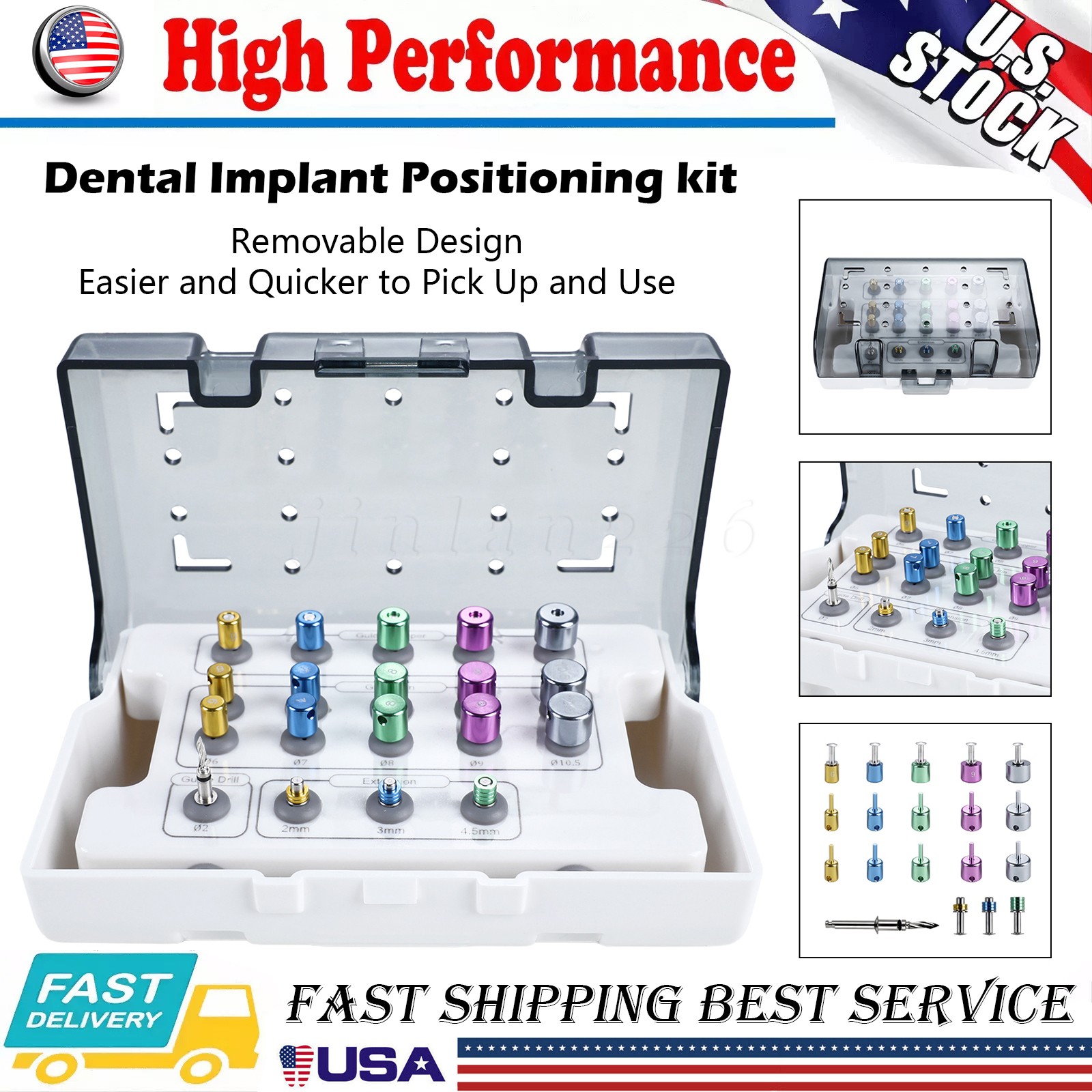 Fit Bien Air 1:5 LED Dental Handpiece High Speed Electric Handpiece Contra Angle