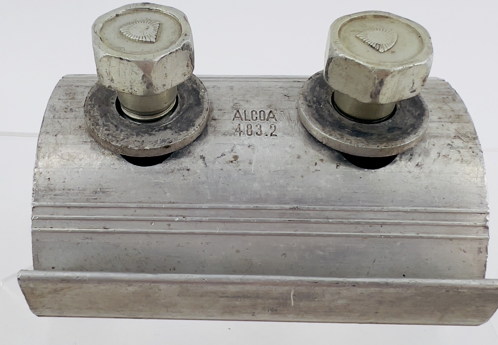 Alcoa 483.2 Parallel Groove Two Bolt Mechanical Cable Tap Aluminum Clamp