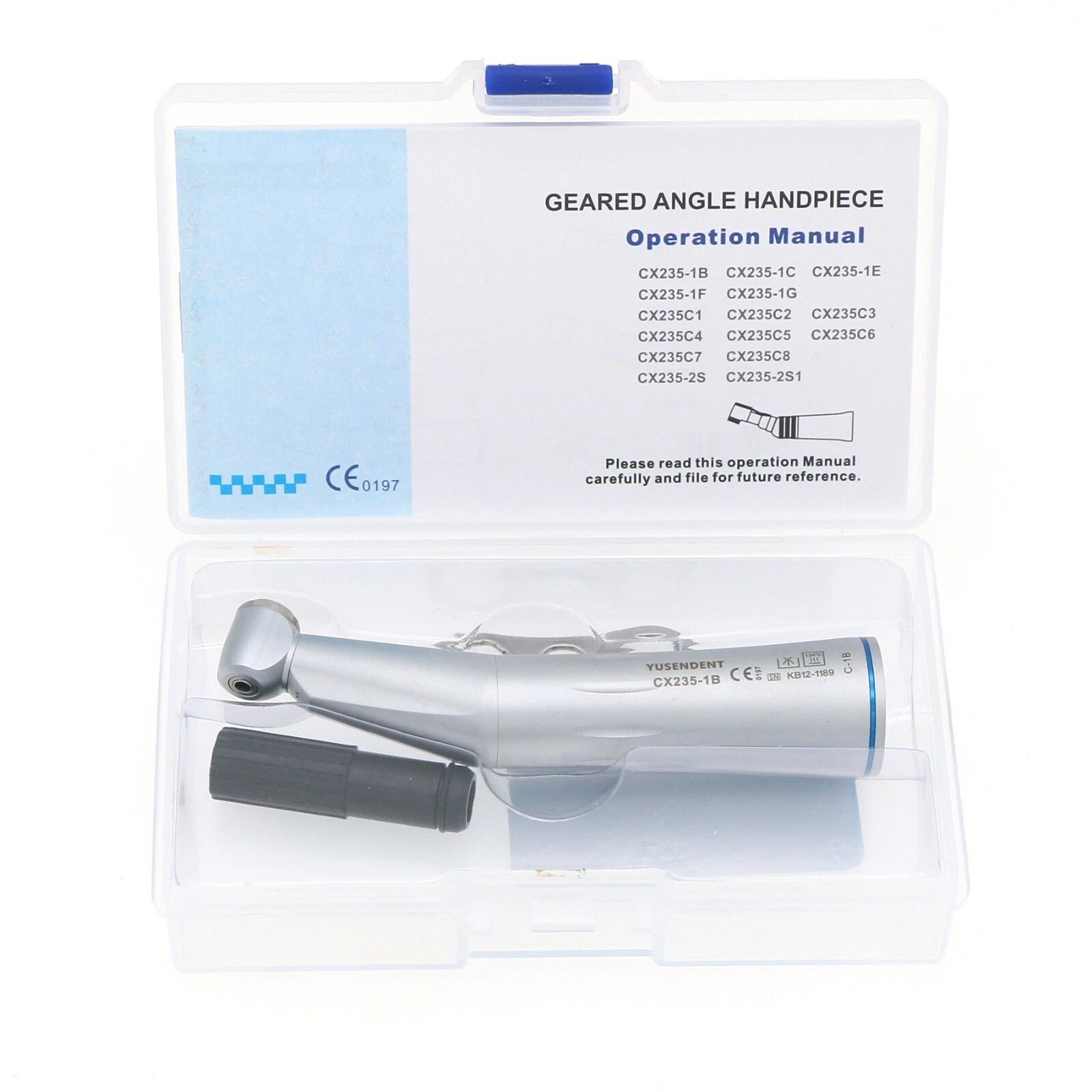 COXO Dental 1:1 Contra Angle Handpiece Fiber Optic LED Low Speed E Type KAVO NSK