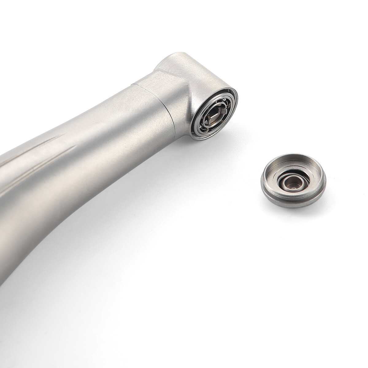 Dental 1:1 Fiber Optic Contra Angle Handpiece Internal Spray Push Button E-Type