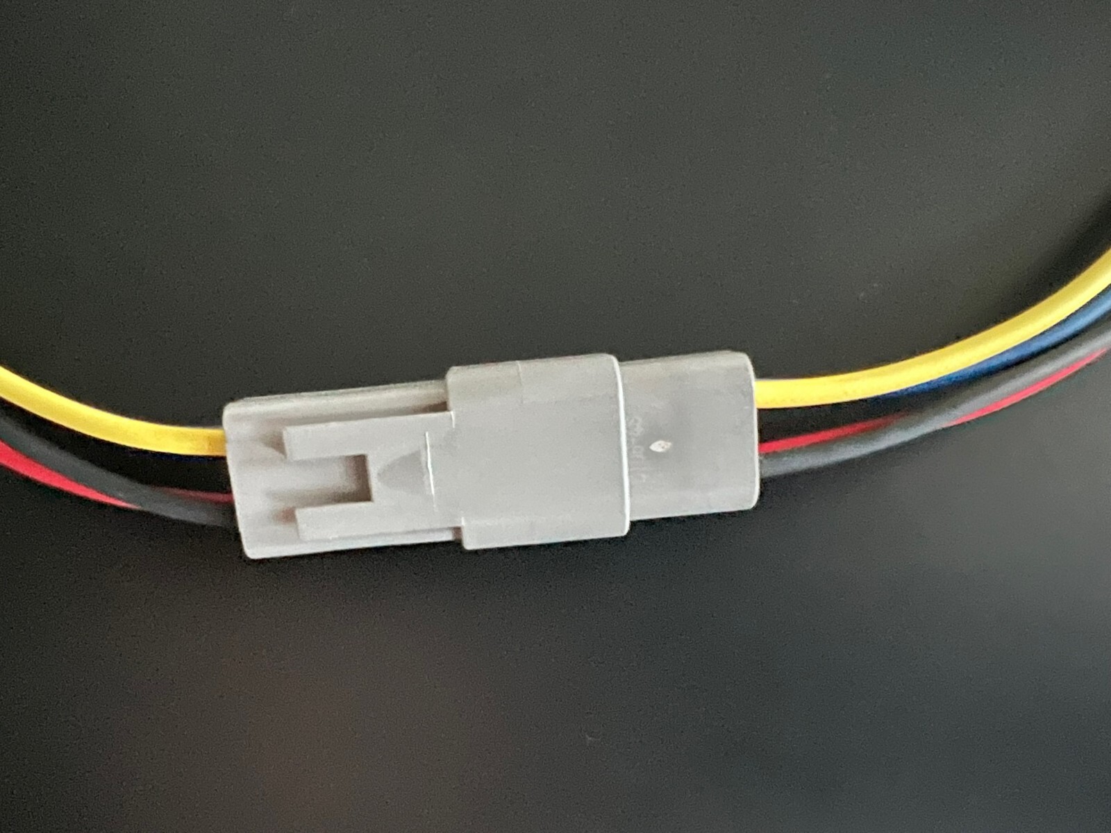 14 AWG Assembled Deutsch 4 Pin waterproof connector 6″ wire