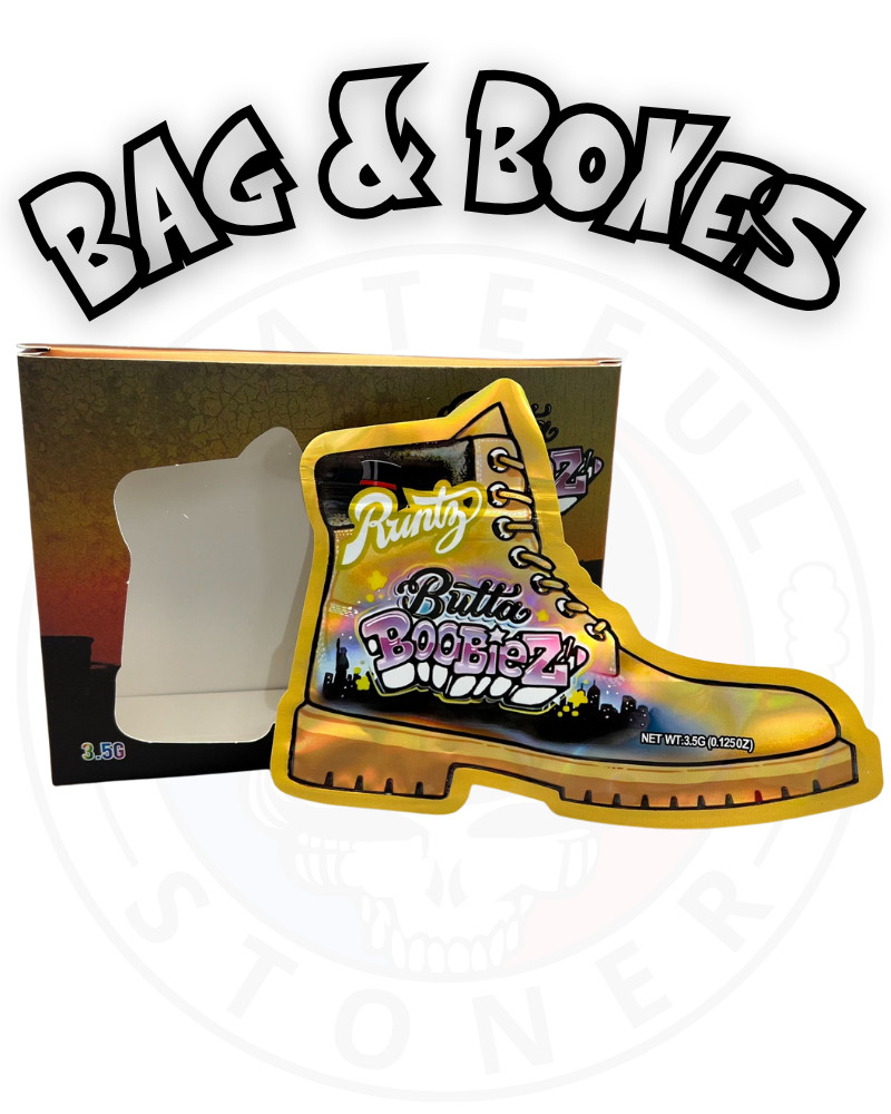 Mylar Bag and Boxes Die Cut -128 Packs and more-Custom wholesale za Bags