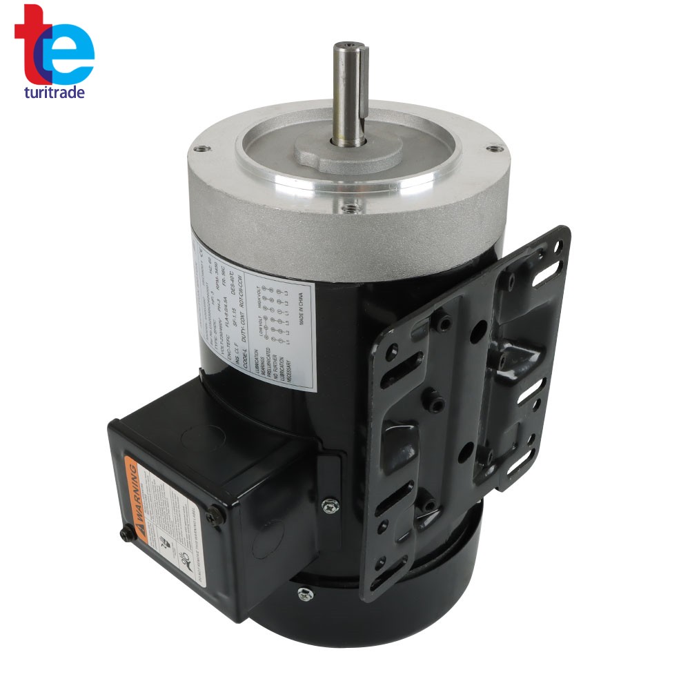 3 HP General Purpose Electric Motor 3 Phase 56C Frame 3450 RPM TEFC 230/460V