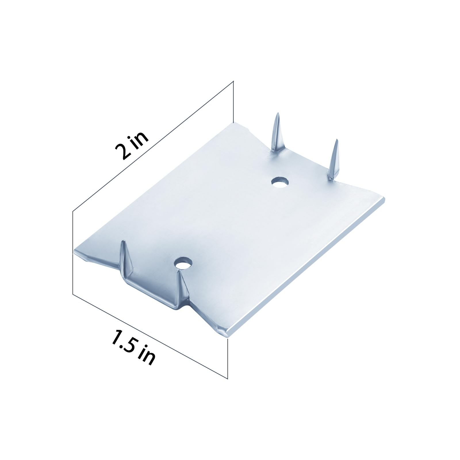 Wensilon(30 pcs) Zinc 1.5X2 Inch 16-Gauge Anti-Nail (30 pcs)1.5X2 Inch,