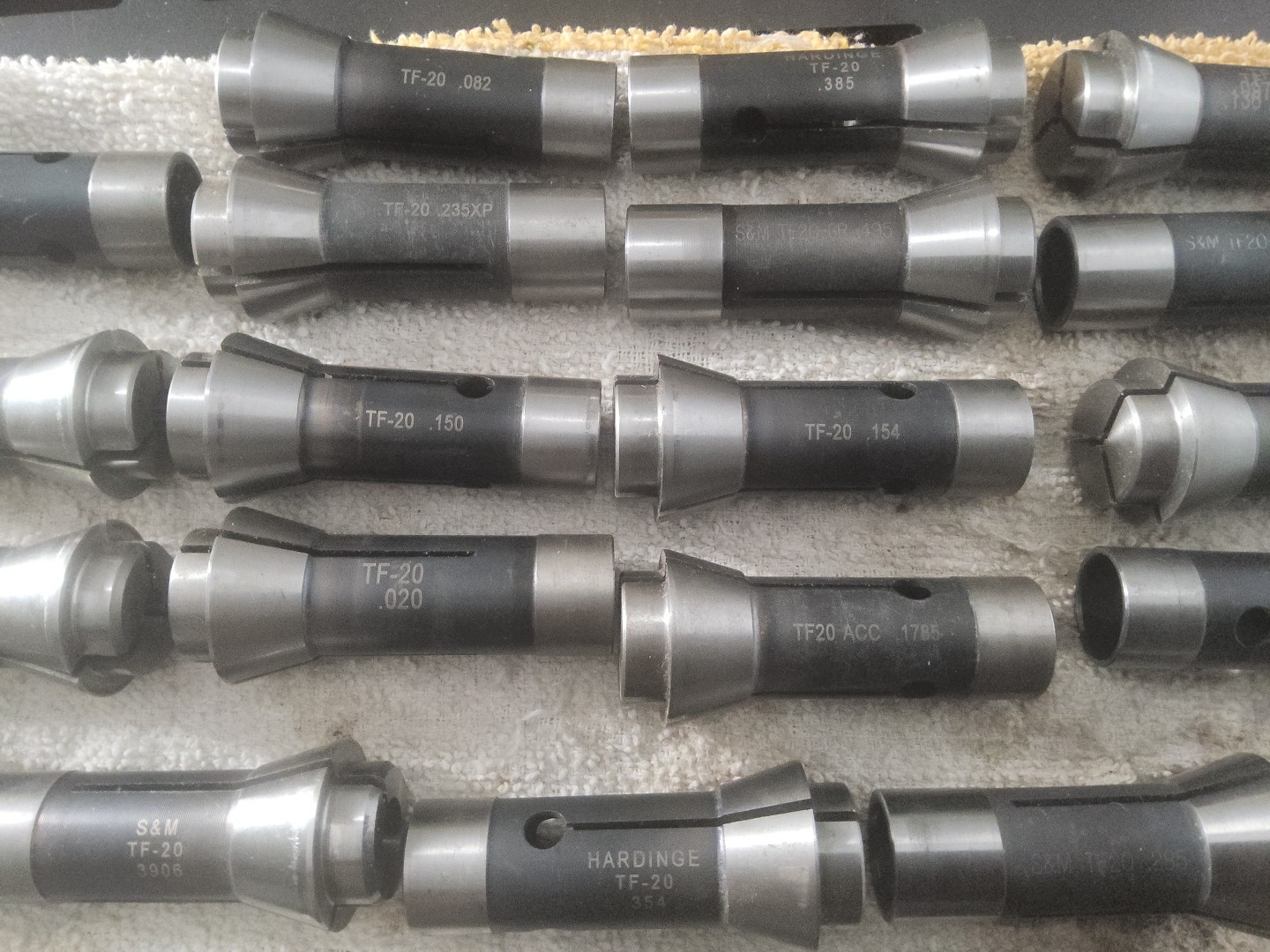 TF-20 SOUTHWICK & MEISTER / HARDINGE TORNOS TF 20 “CHOOSE 1” DECIMAL COLLET