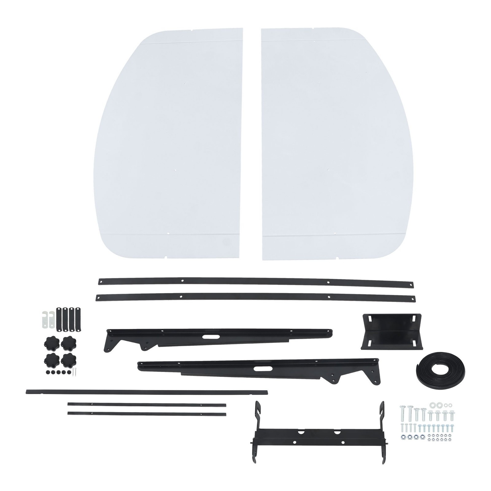For ROPS 52″ X 52″ White Tuff Top Tractor & Mower Canopy 2″ x 2″ or 2″ x 3″