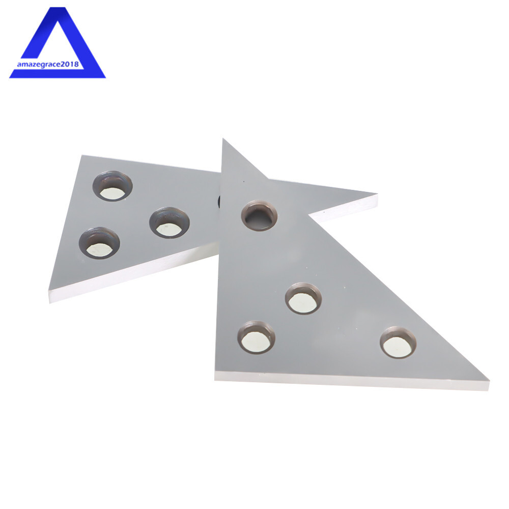 2Pack 4 Holes 45 45 90 Degree Angle Blocks 30 60 90 Degree Angle Machinist Plate