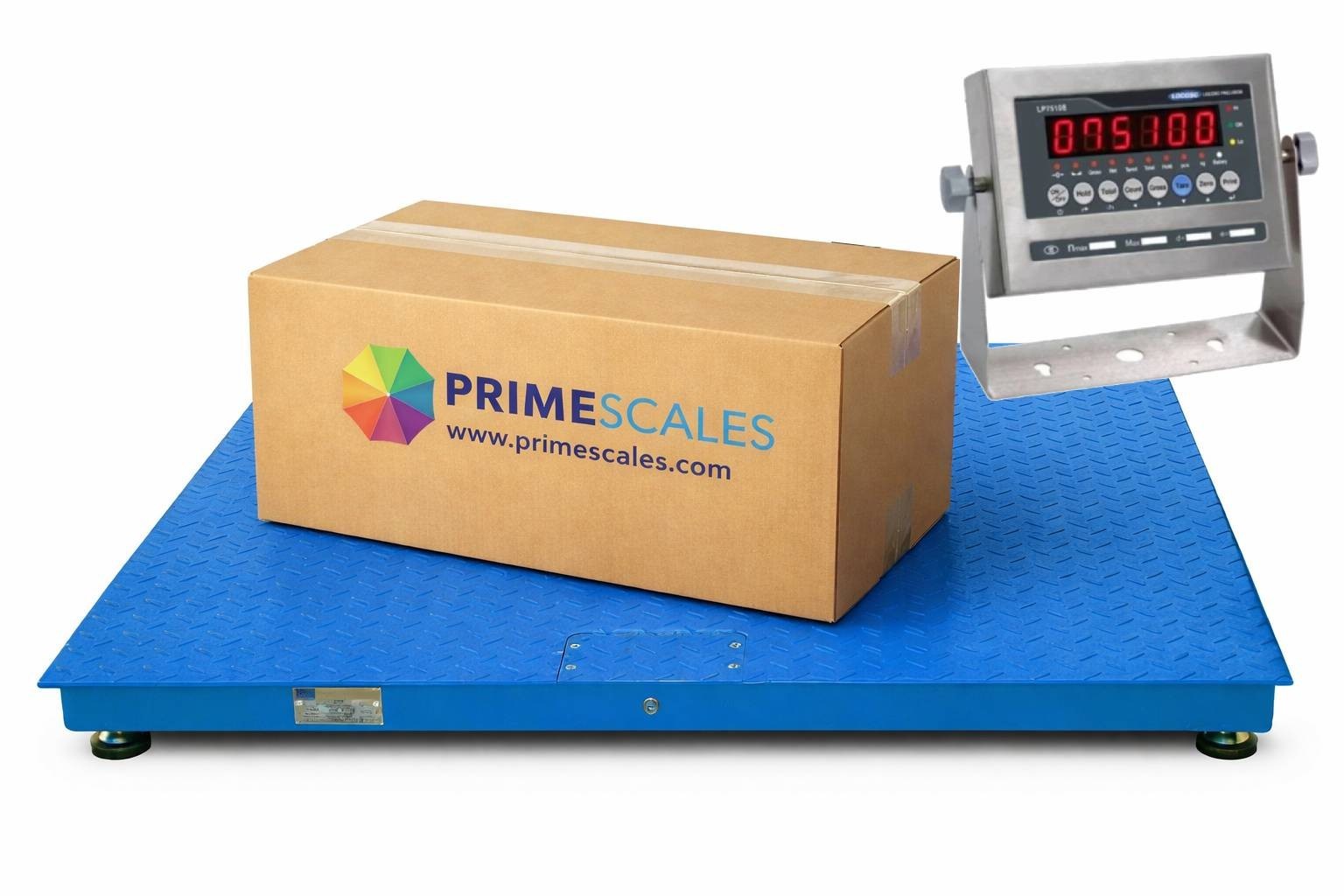 Refurbished Industrial Platform 48”x48” Floor scale warehouse pallet weighing