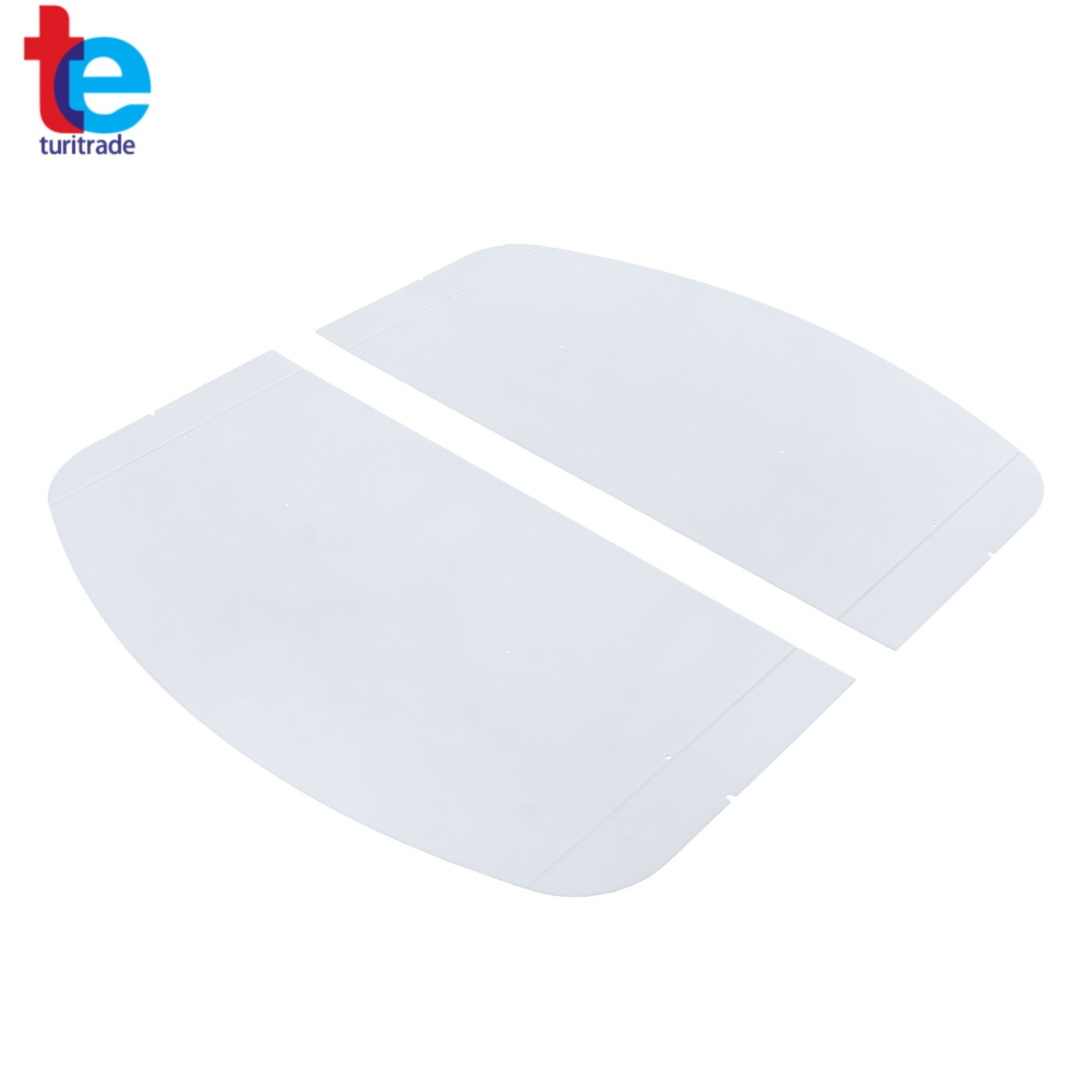 52″ X 52″ White Tuff Top For ROPS Tractor & Mower Canopy 2″ x 2″ or 2″ x 3″