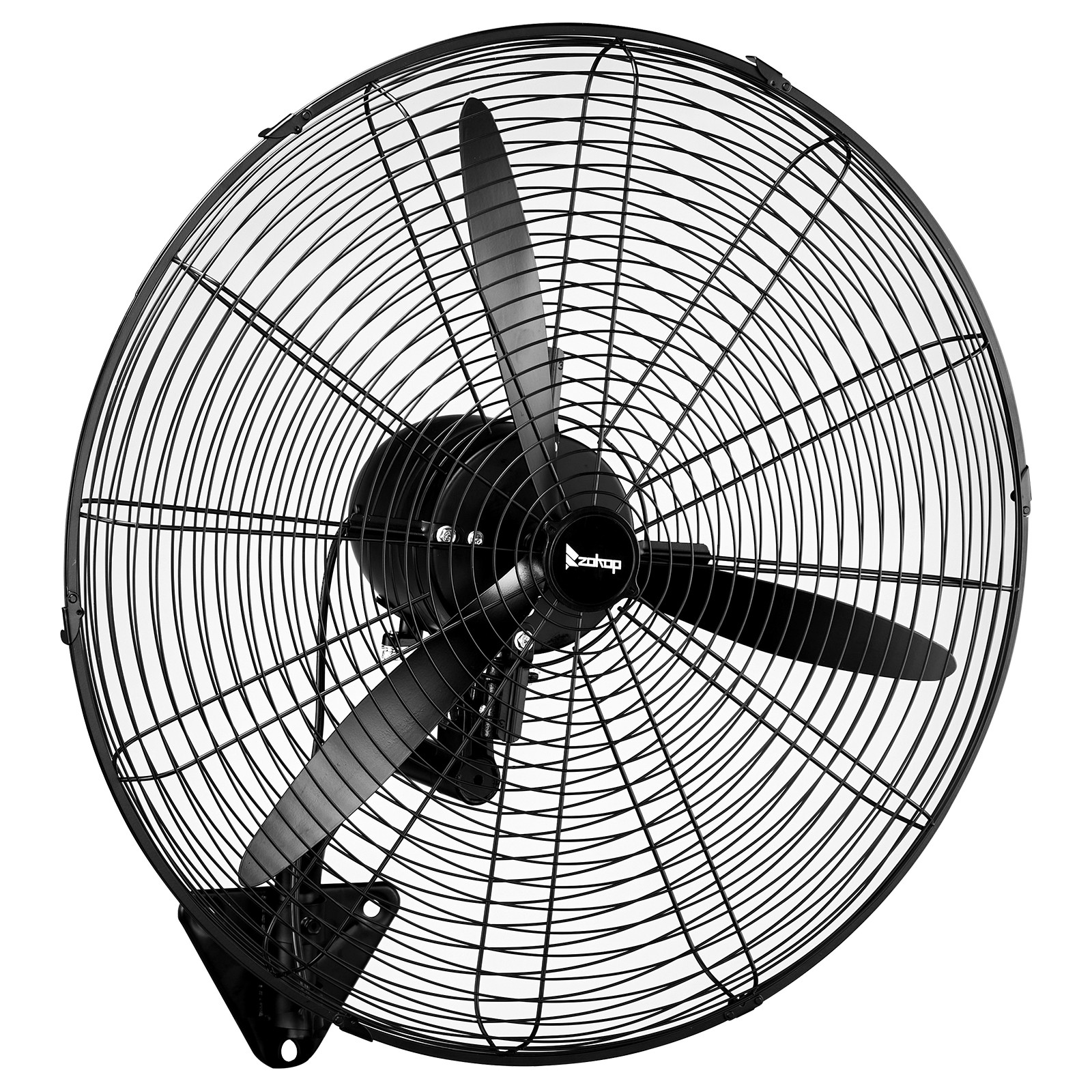 30″ Oscillating Wall Fan, 12974 CFM High Velocity Industrial Heavy Duty Shop Fan