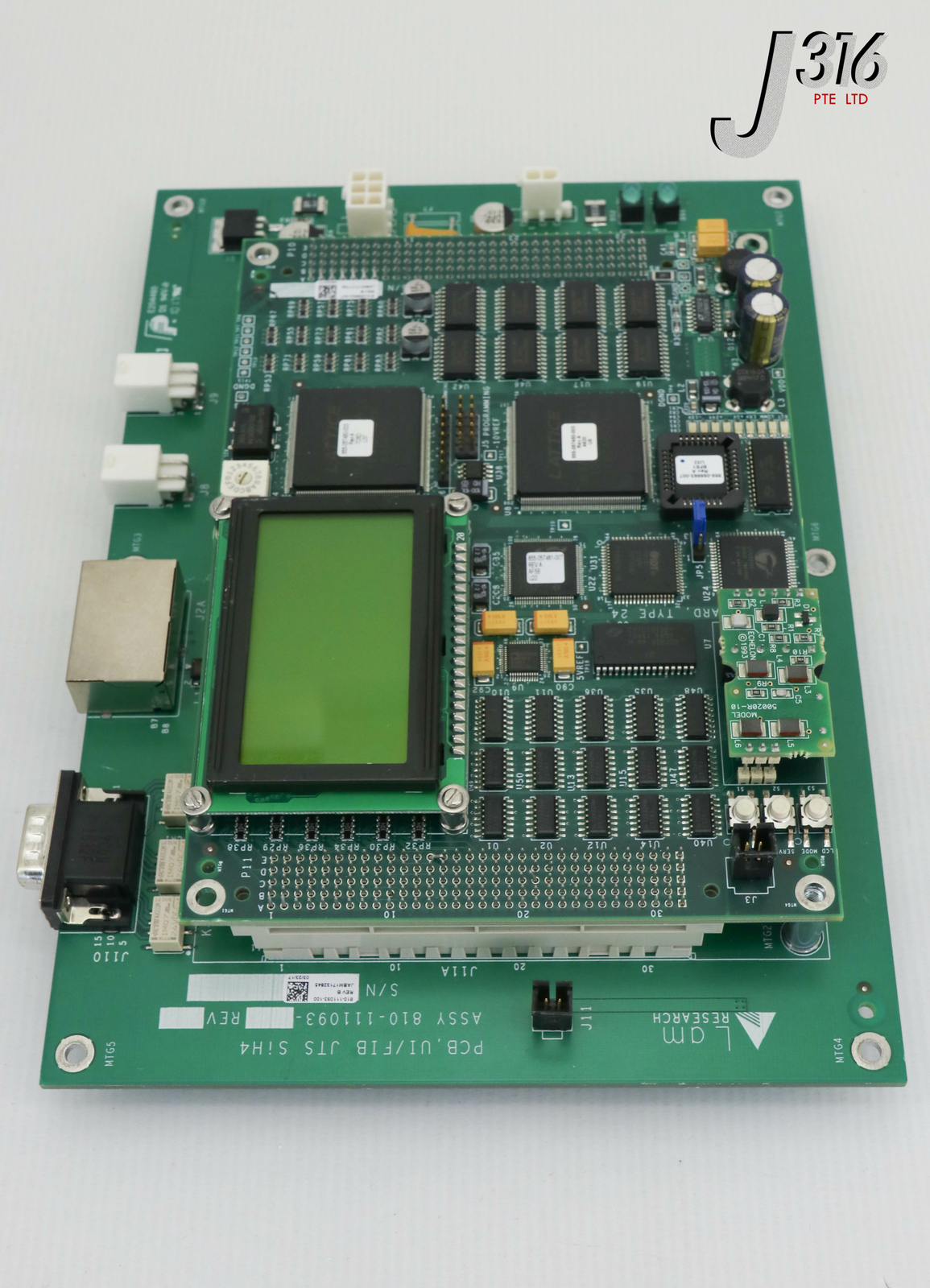 24852 LAM RESEARCH PCB, UI/FIB JTS SIH4 W/ NODE BD TYPE 24 810-111093-100