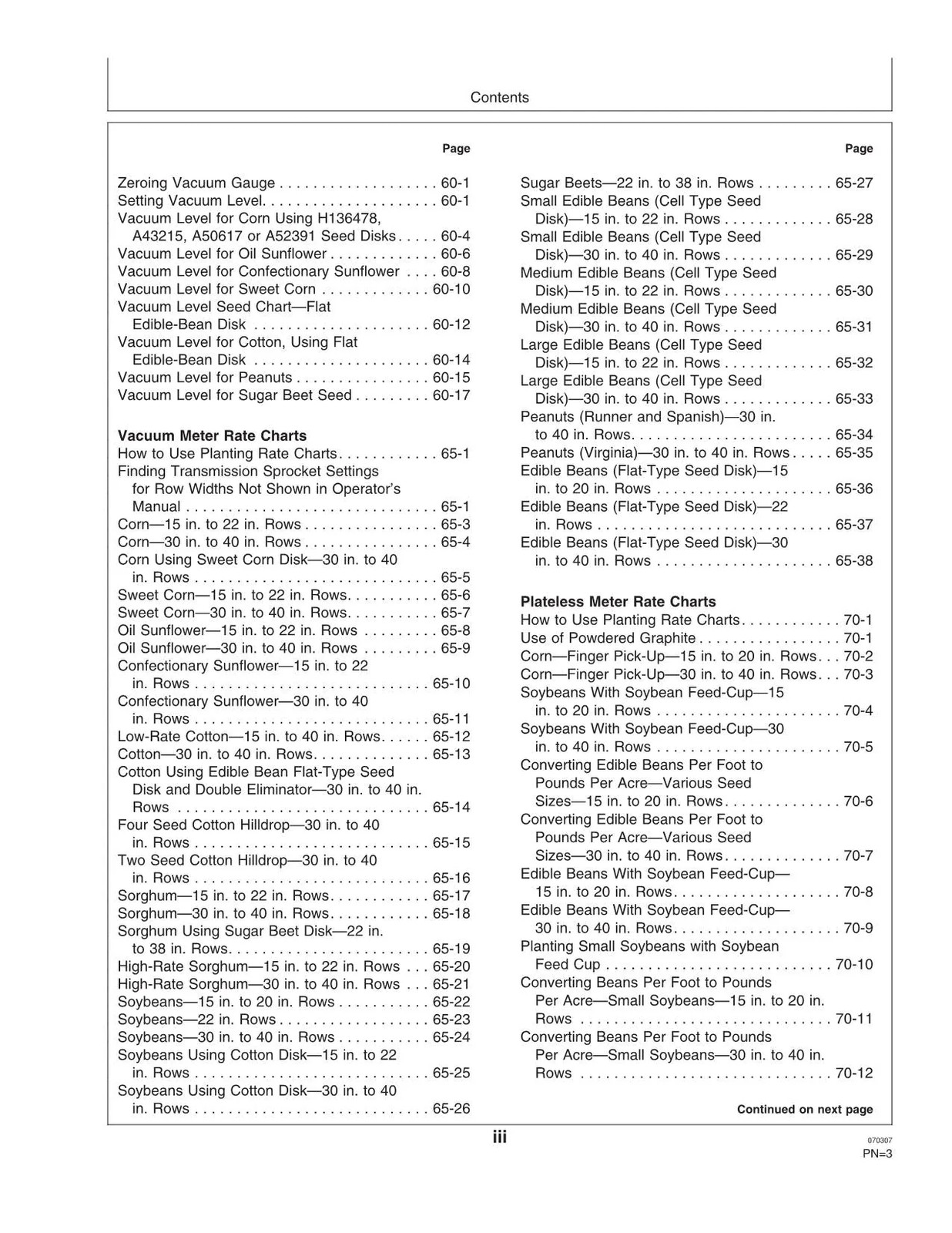 JOHN DEERE DB44 DB58 DB60 DB66 DB88 DB90 DB74 DB50 PLANTER OPERATORS MANUAL #2