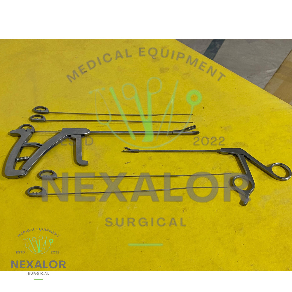 Shoulder Scorpion Suture Passer With Suture Grasper & 4 Free Needles