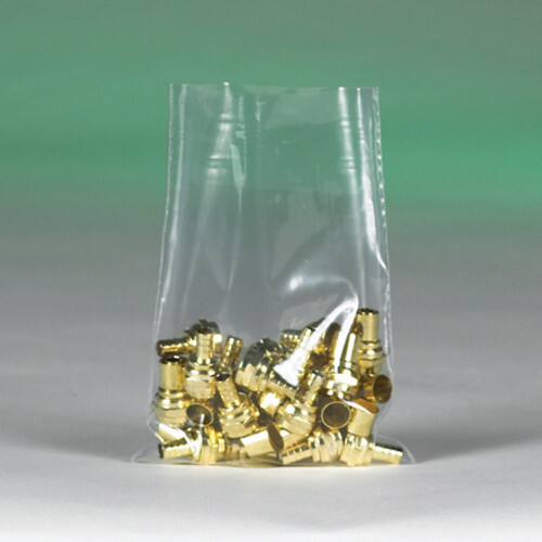 1″x2″ to 12″x12″ 2mil Lay Flat Clear Open Top End Plastic Poly Bags 2-MIL 2 MIL