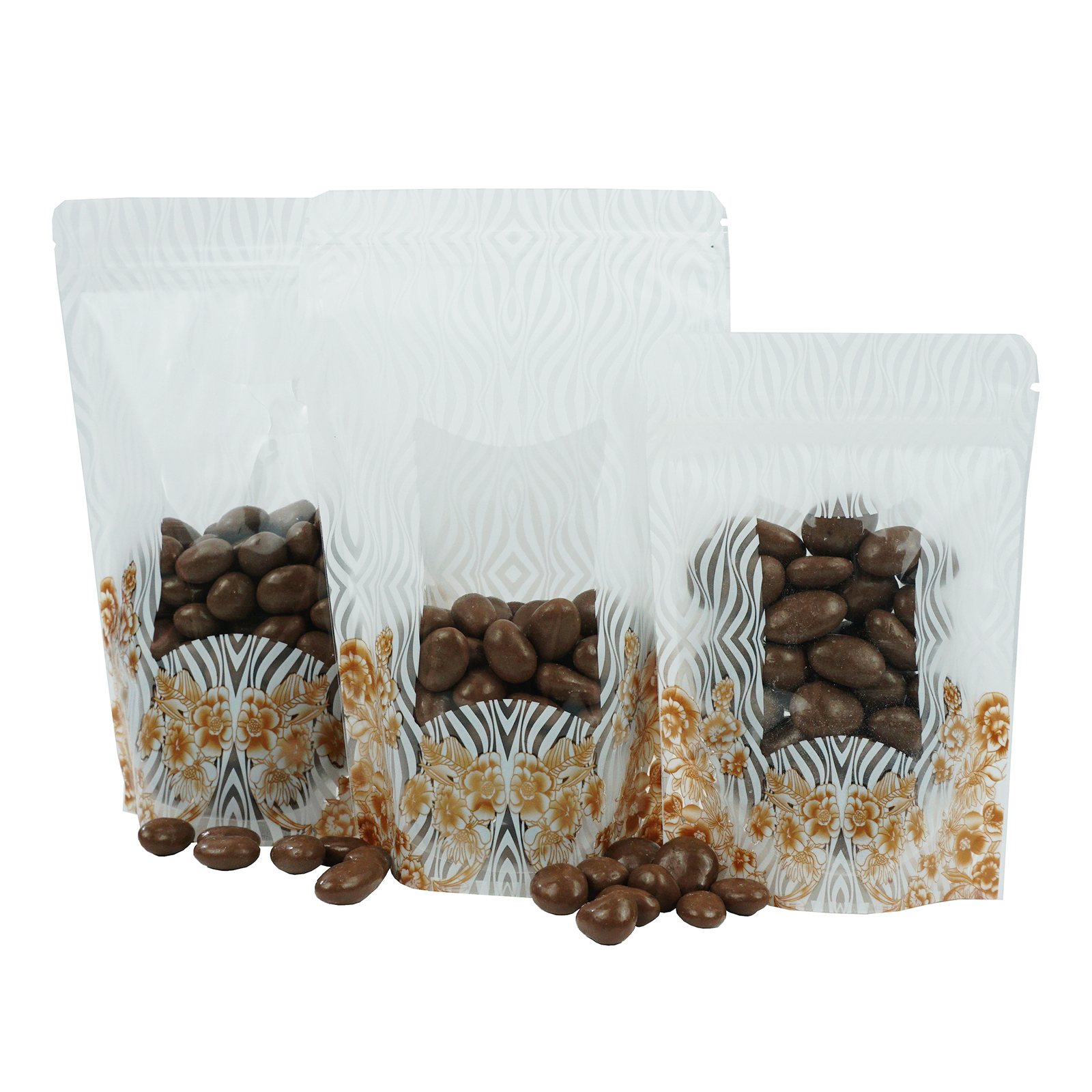 Clear Plastic Storage Bags Food Safe Packaging Heat Seal Pouches for Snacks