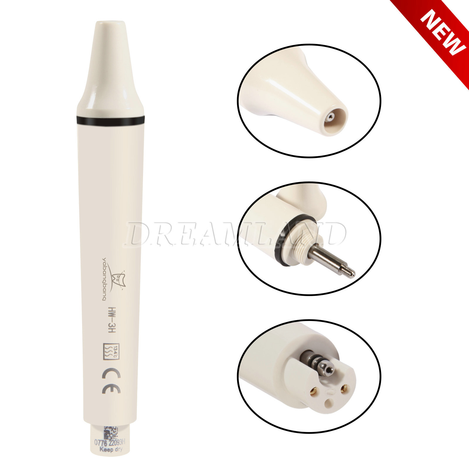 Dental Ultrasonic Piezo Scaler For EMS Cavitron Handle Handpiece Detachable EIS