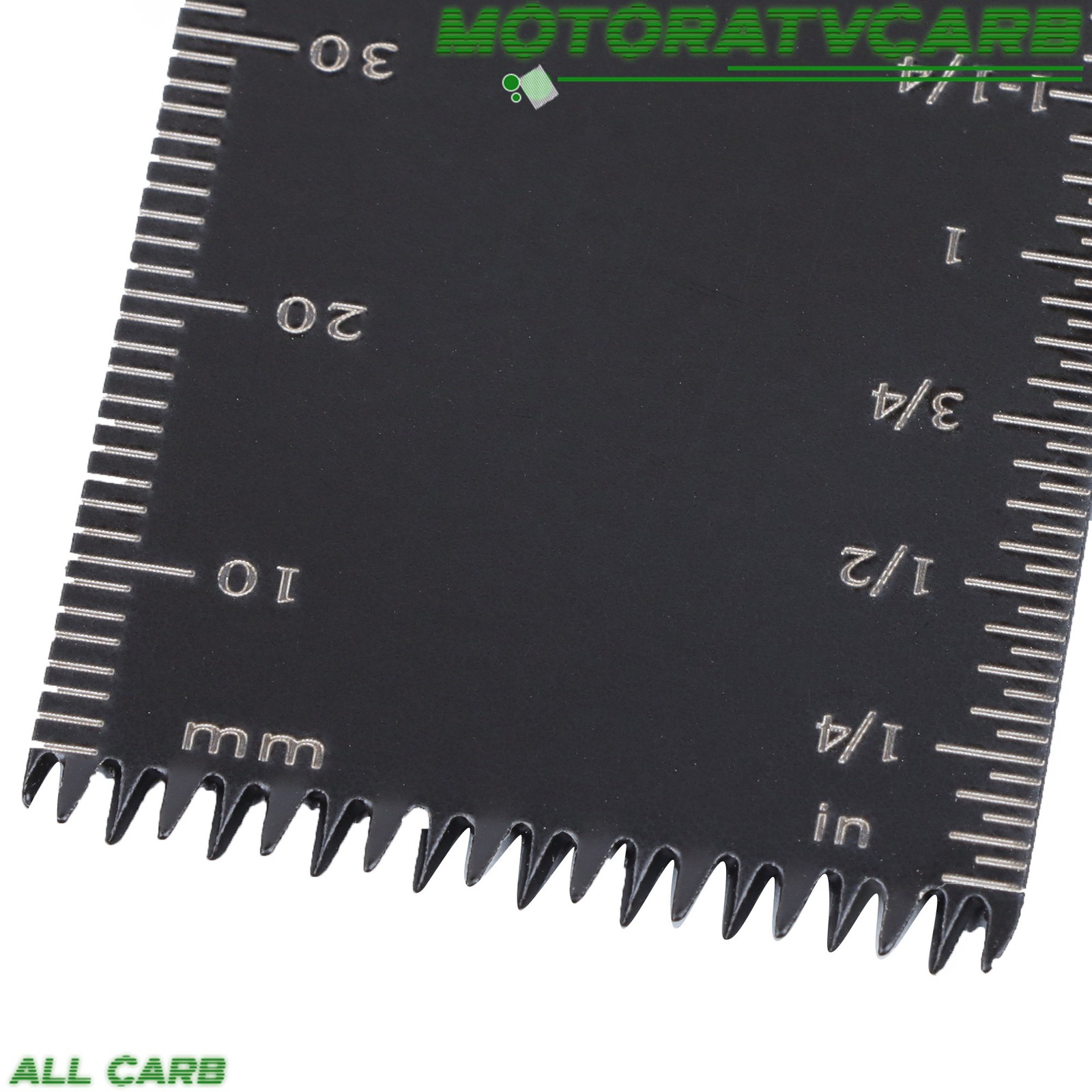 ALL-CARB Upgarded 25Pcs Multi Tool Blades Set Includes 5 Types Saw Blades Black
