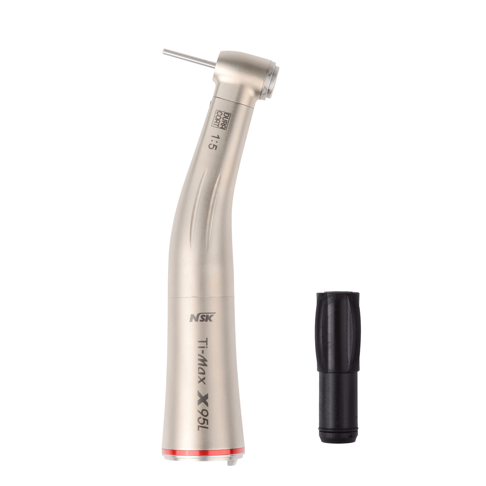 Dental Ti-Max 1:5 Fiber Contra Angle Inner Water Spray Handpiece X95L Fit NSK CE