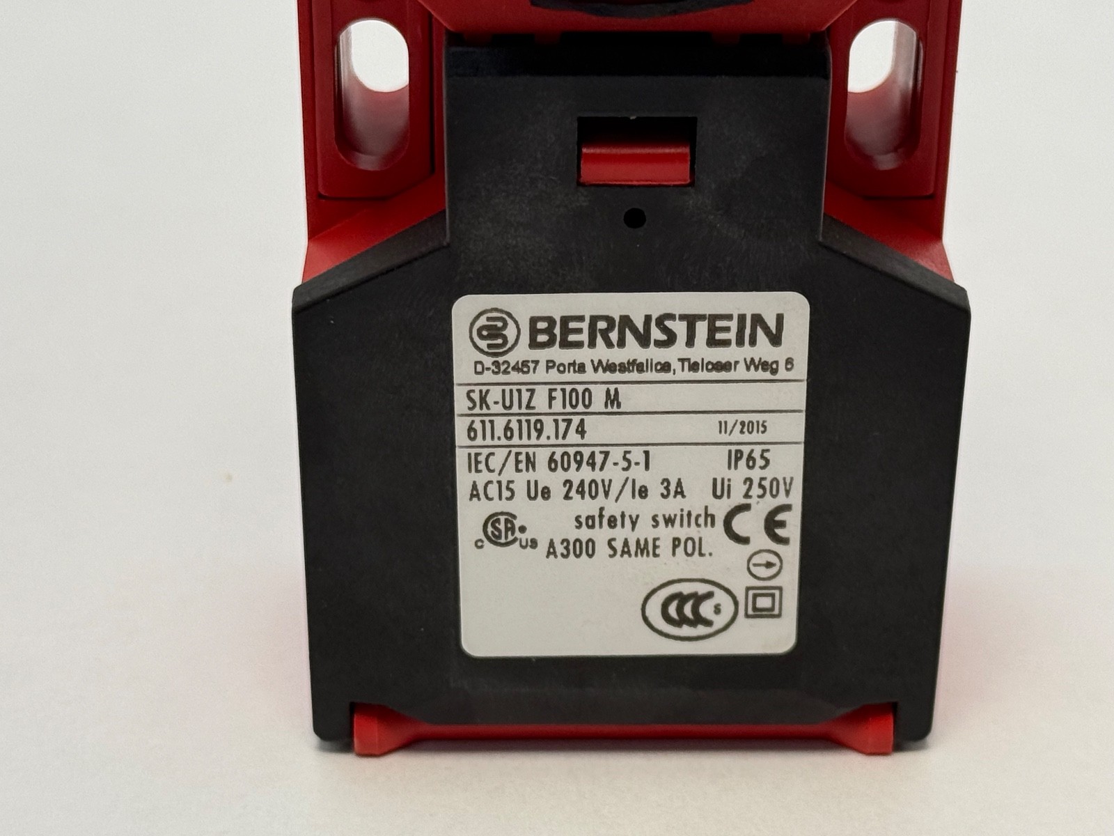 Bernstein 611.6119.174 Limit Switch 6116119174 SK-U1Z F100 M