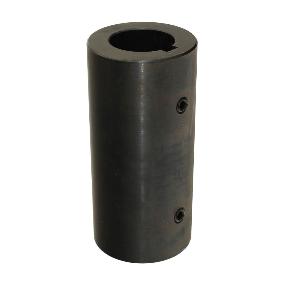 Shaft Coupler 1-1/4″ Round Bore 4-1/2″ L 2-1/8″ OD Black Oxide Finish SHFTR-2005