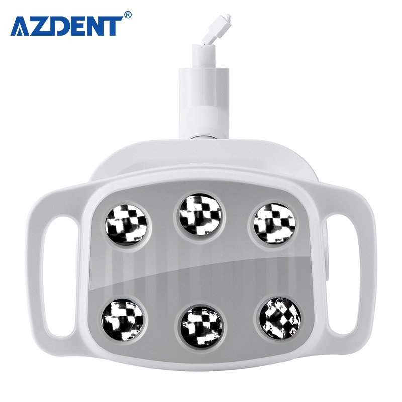 9W Dental 6 LED Lamp Oral Light Surgical Lamp For Unit Chair Induction Sensor