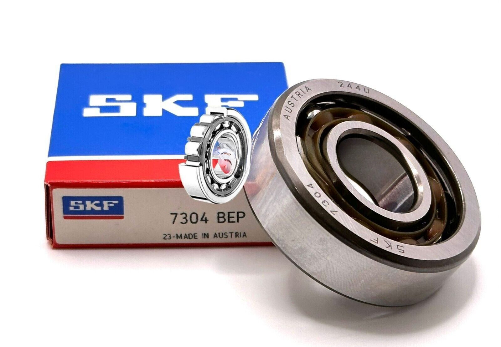 SKF 7304 BEP Angular Contact Ball Bearing 20x52x15mm NEW FREE SHIPPING