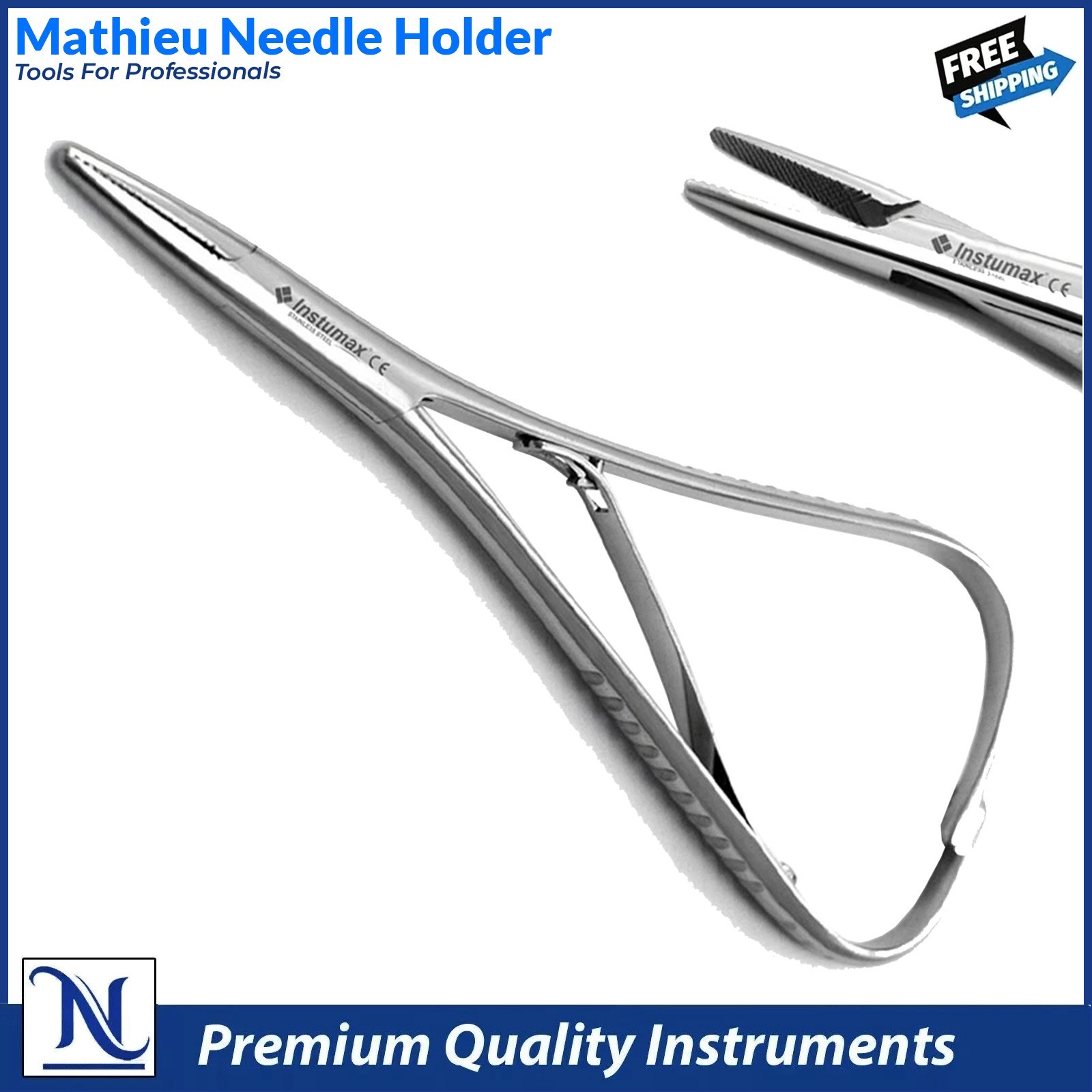 Mathieu Ligature Pliers Bracket Removing Needle Holder Orthodontic Hemostats