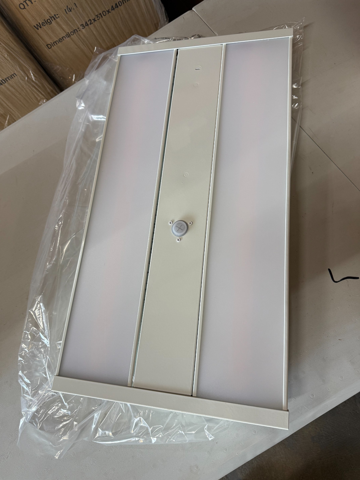 LED Linear High Bay LHB-220W 2FT-H-220-190-160W Selectable 3500K-4000K-5000K Sel