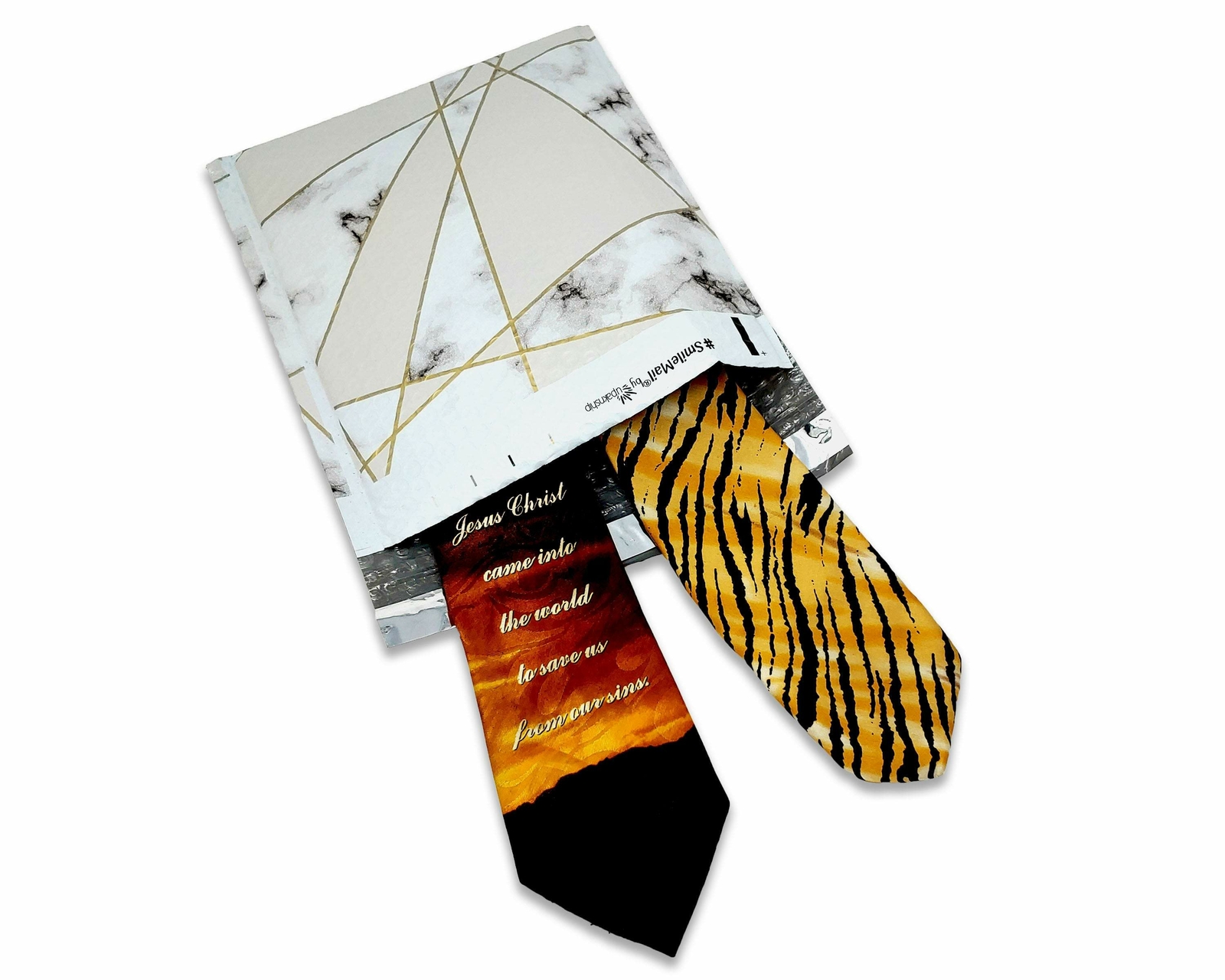 4×8, 8×12 Marble Tile Design Poly Bubble Mailers, Self Sealing Shipping Mailers
