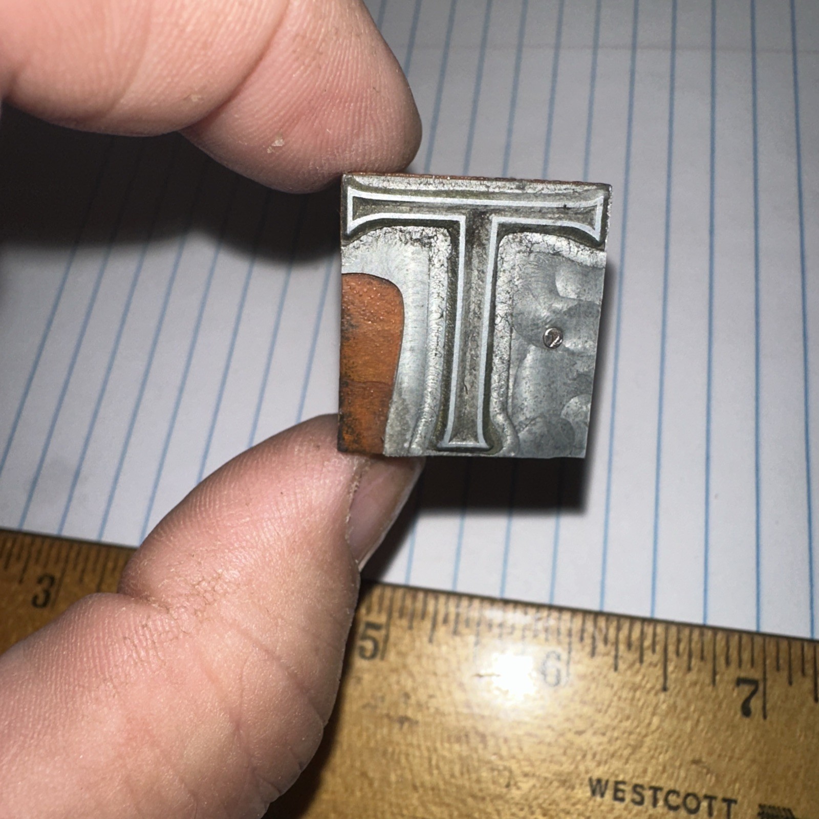 Print Block ( Letter T ) Capital T