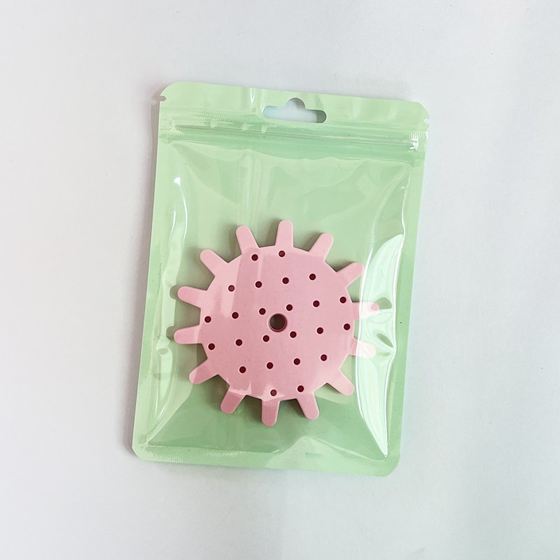 Resealable Packaging Bags Macaron Color Self Seal Bags Hang Hole Storage Pouches