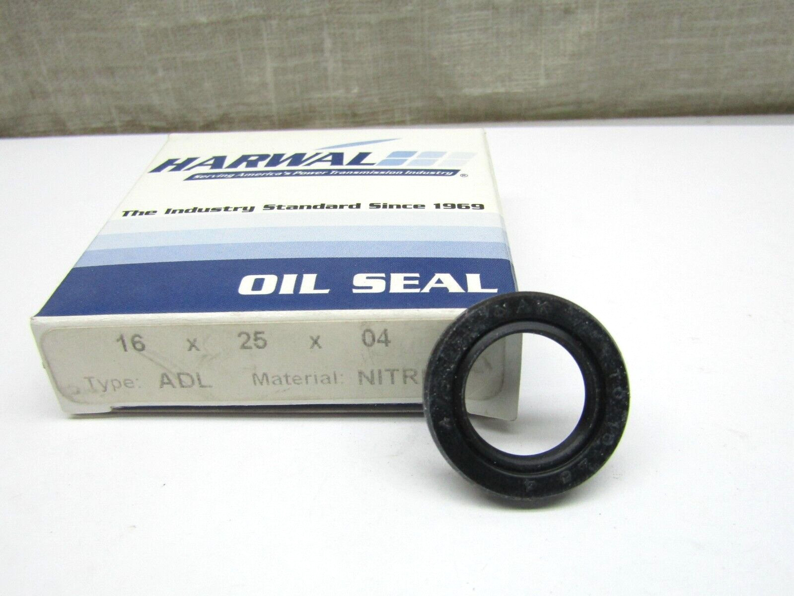 Harwal 16x25x4 Double Lip Metric Oil Seal 16mm X 25mm X 4mm