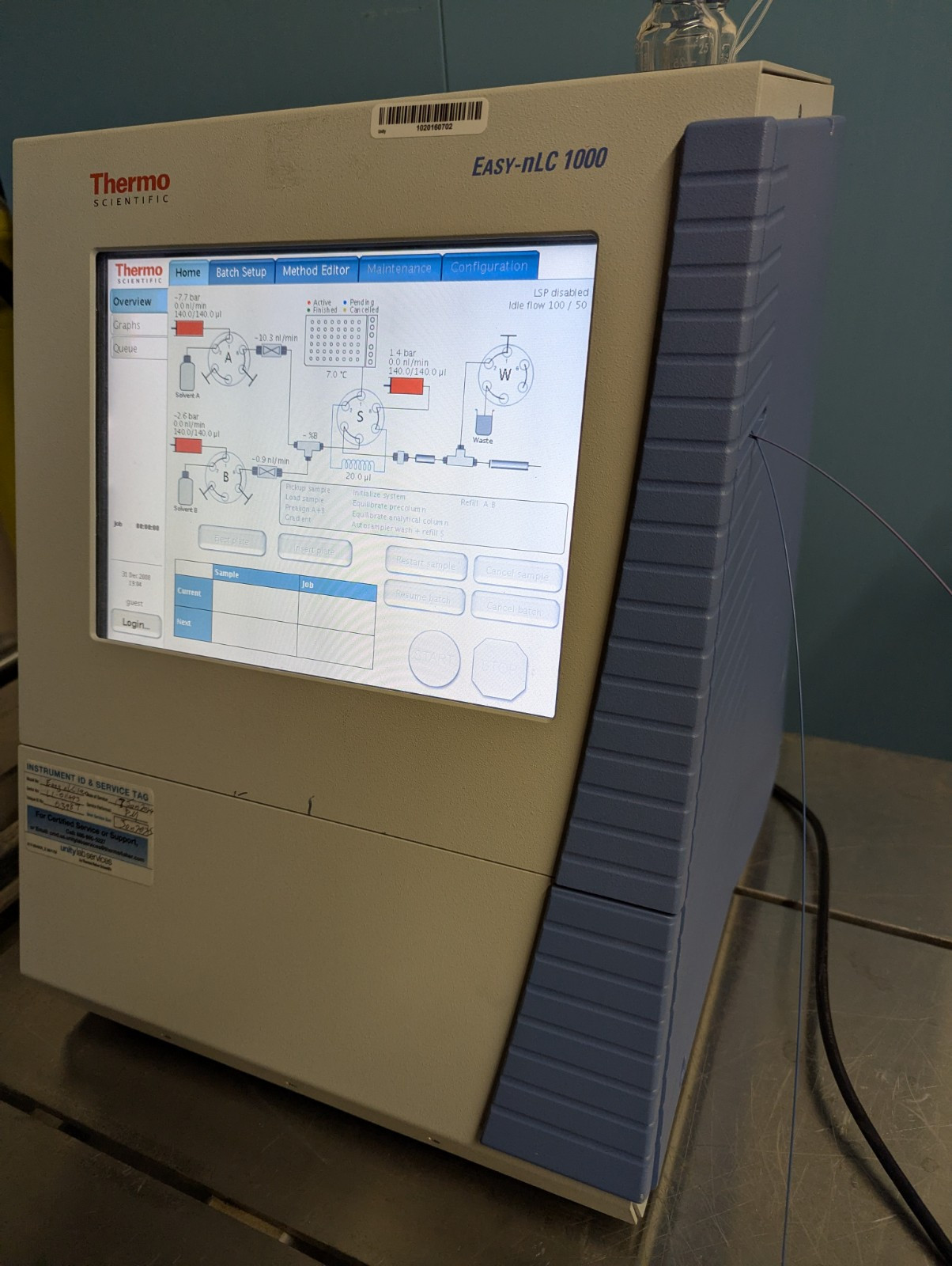 Thermo Scientific EASY-nLC-1000 uHPLC Sold As Shown USED SEE AD