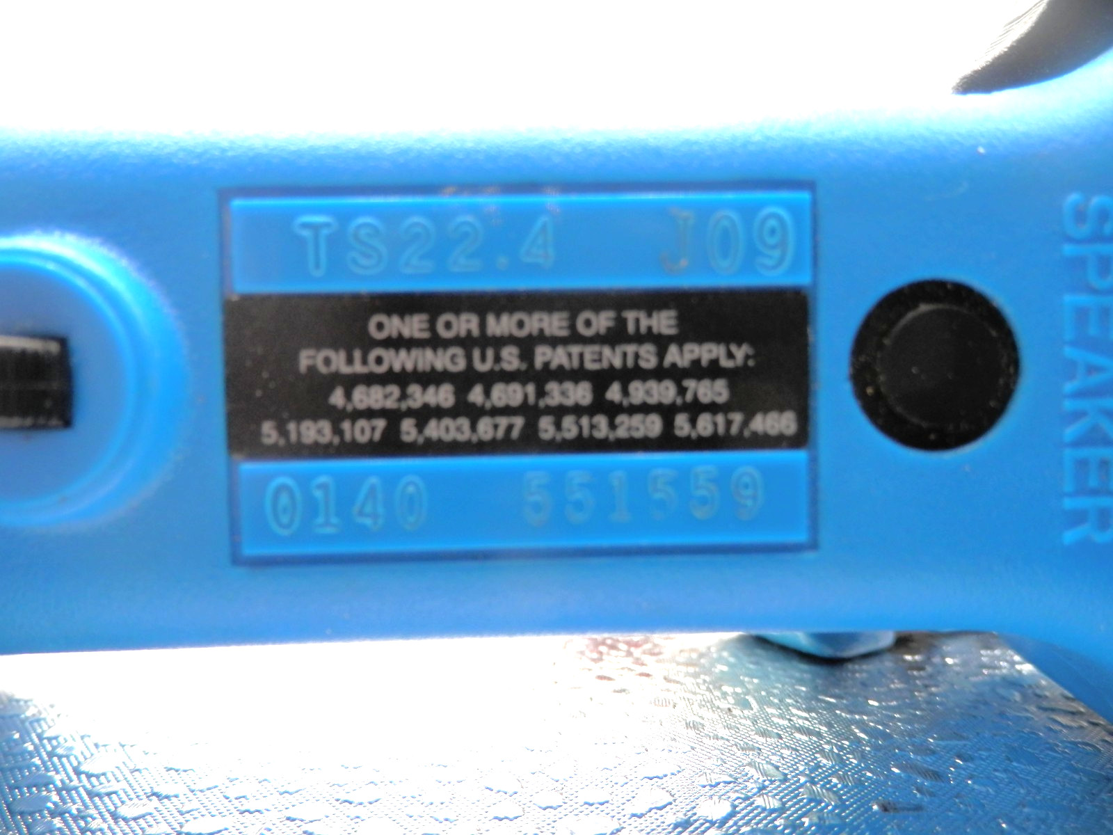 Jensen JTS-22 Hands Free Two Way Telephone Line Tester/Speaker/Clips-Free Ship