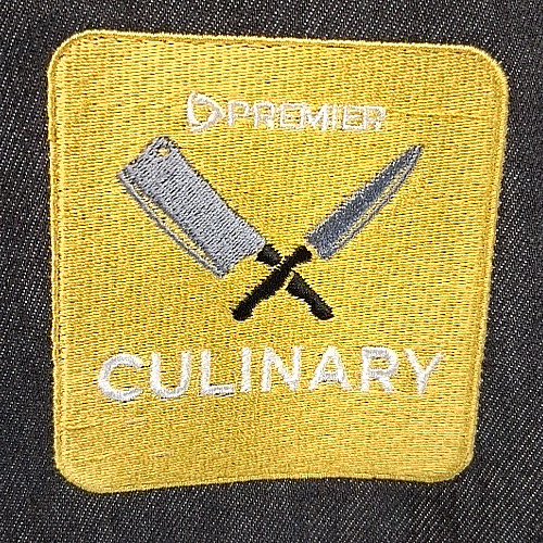 Chef Coat Reprime RP906 Unisex L Hidden Zip Short Sleeve Double Pen Pockets NEW