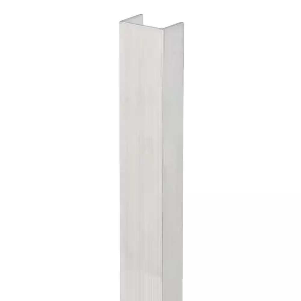 3/4 In. Wide (Inside) X 8 Ft. Aluminum Trim Channel